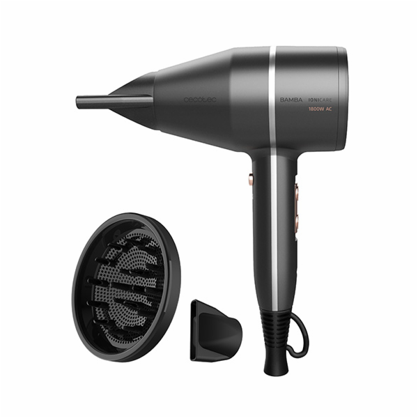 Fén na vlasy Cecotec, 4210 Bamba Ionicare 5500, AC motor,...