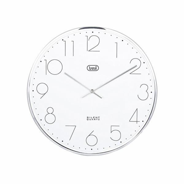 OM 3512 S OROLOGIO MURO 30 CM SILVER
