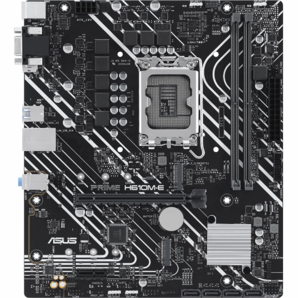 ASUS MB Sc LGA1700 PRIME H610M-E-CSM, Intel H610, 2xDDR5,...