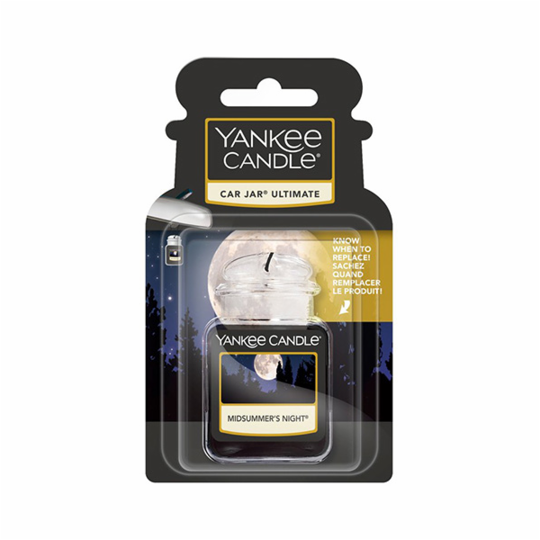 Osvěžovač do auta Yankee Candle, Letní noc, 1x visačka