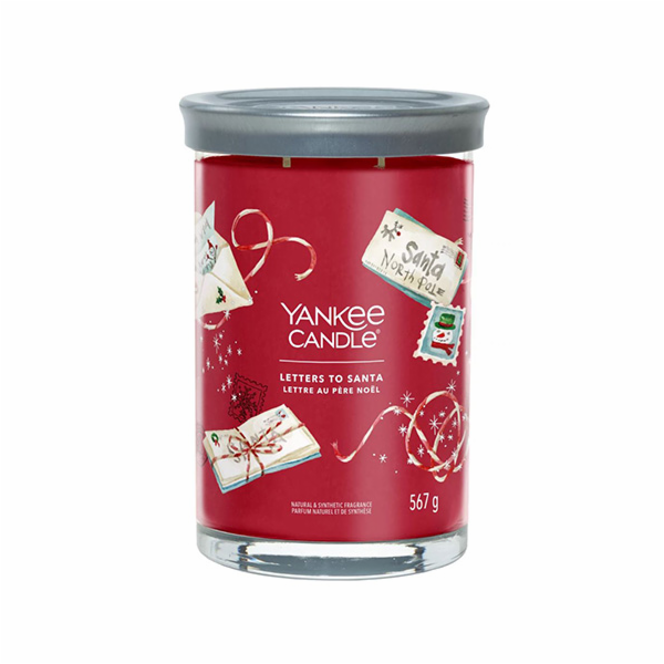 Svíčka ve skleněném válci Yankee Candle, Vánoční přání, 5...
