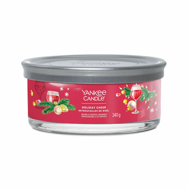 Svíčka ve skleněném válci Yankee Candle, Vánoční veselí, ...