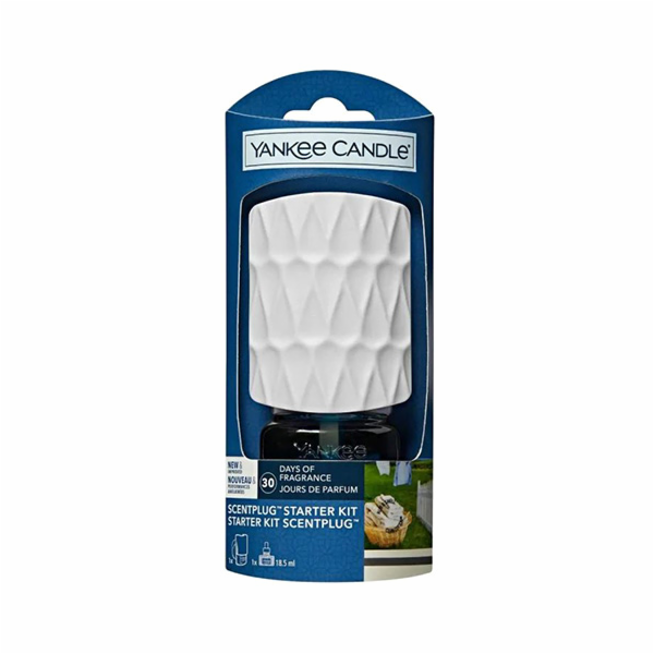 Elektrický difuzér Yankee Candle, Čistá bavlna, 18.5 ml, ...