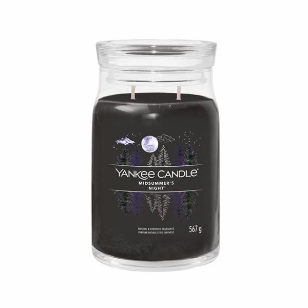 Svíčka ve skleněné dóze Yankee Candle, Letní noc, 567 g