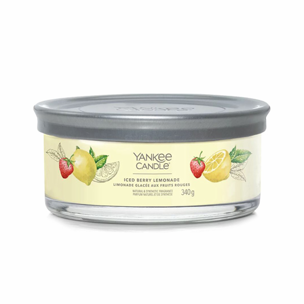 Svíčka ve skleněném válci Yankee Candle, Ledová limonáda,...