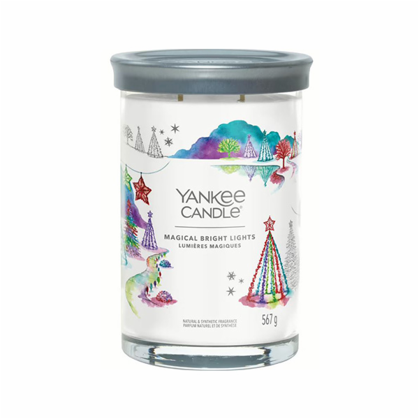Svíčka ve skleněném válci Yankee Candle, Čarovná zářící s...
