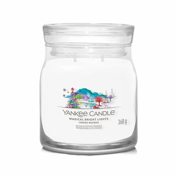 Svíčka ve skleněné dóze Yankee Candle, Čarovná zářící svě...