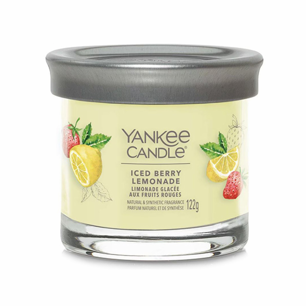 Svíčka ve skleněném válci Yankee Candle, Ledová limonáda,...