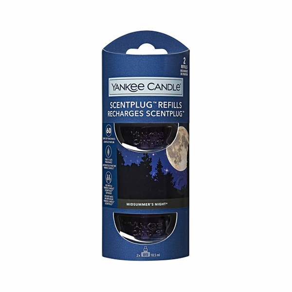 Náplně do osvěžovače Yankee Candle, Letní noc, 2 x 18.5 ml