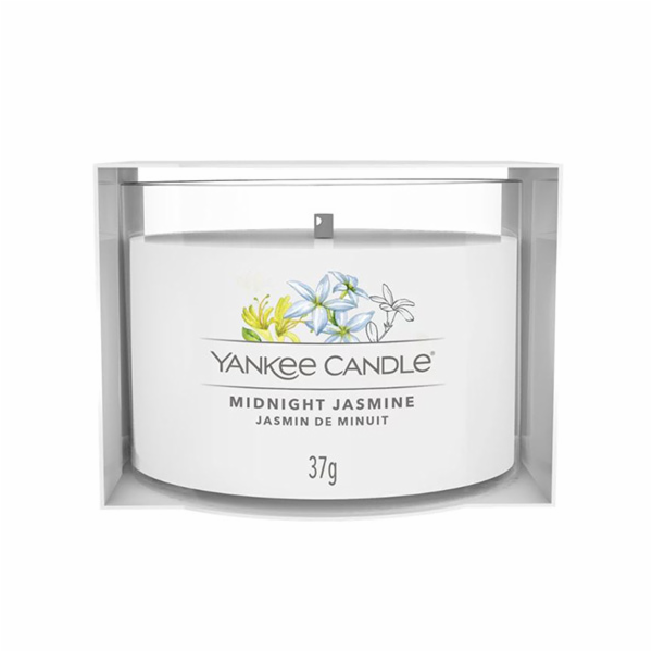 Votivní svíčka Yankee Candle, Půlnoční jasmín, 37 g