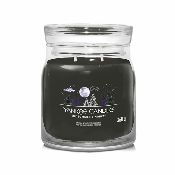 Svíčka ve skleněné dóze Yankee Candle, Letní noc, 368 g
