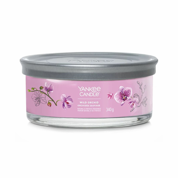Svíčka ve skleněném válci Yankee Candle, Divoká orchidej,...