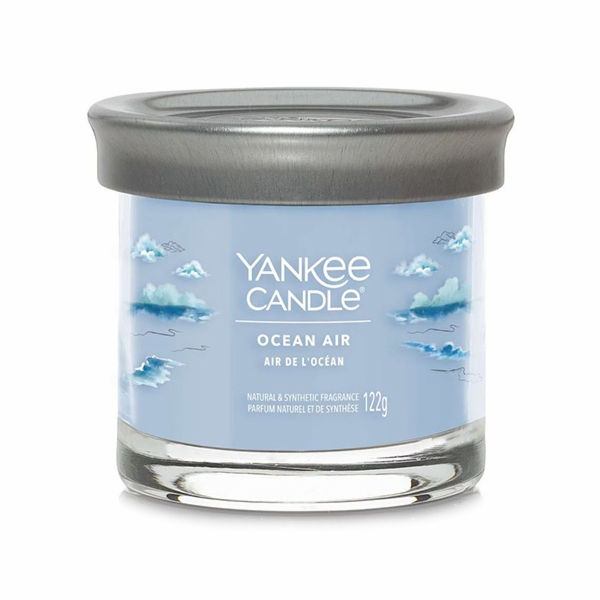 Svíčka ve skleněném válci Yankee Candle, Oceánský vzduch,...