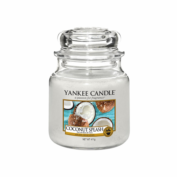 Svíčka ve skleněné dóze Yankee Candle, Kokosové osvěžení,...