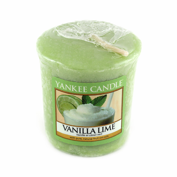 Svíčka Yankee Candle, Vanilka s limetkami,   49 g