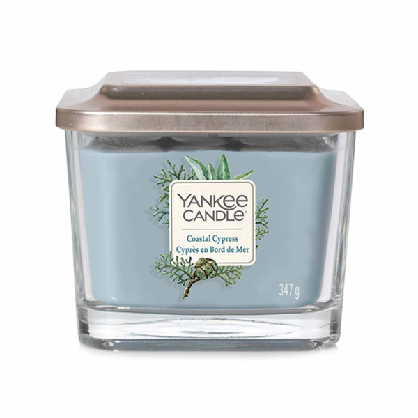 Svíčka ve skleněné váze Yankee Candle, Pobřežní cypřiš, 3...