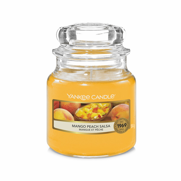 Svíčka ve skleněné dóze Yankee Candle, Salsa z manga a br...