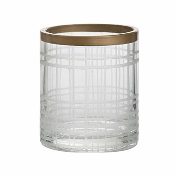 Svícen skleněný Yankee Candle, Copper Elegance 1, průměr ...