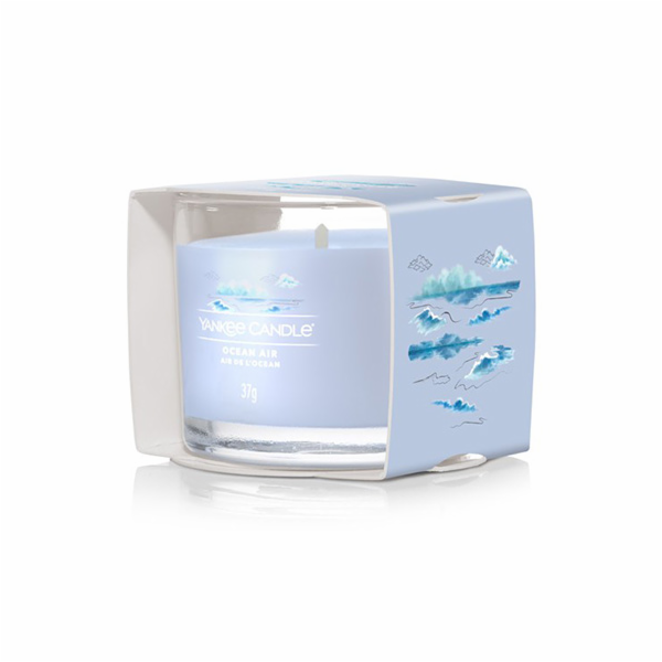 Votivní svíčka Yankee Candle, Oceánský vzduch, 37 g