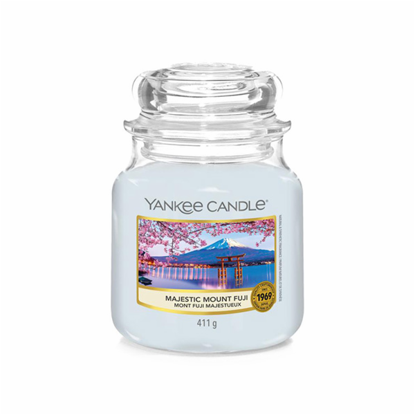 Svíčka ve skleněné dóze Yankee Candle, Majestátní hora Fu...