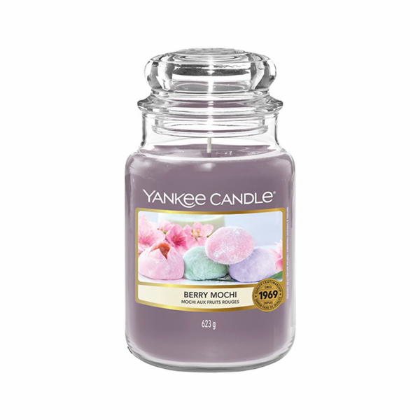 Svíčka ve skleněné dóze Yankee Candle, Ovocné mochi, 623 g