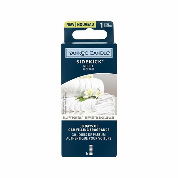 Náplň vůně do auta Yankee Candle, Načechrané ručníky, 1 ks