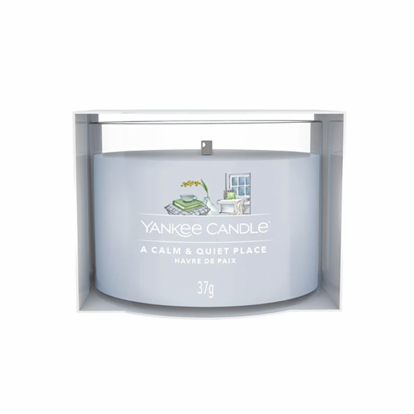 Votivní svíčka Yankee Candle, Klidné a tiché místo, 37 g