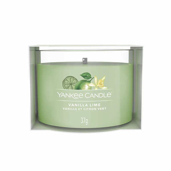 Votivní svíčka Yankee Candle, Vanilka s limetou, 37 g