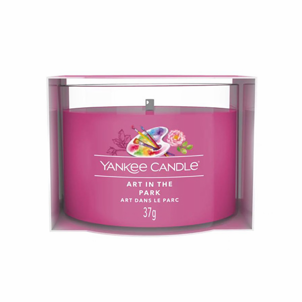 Votivní svíčka Yankee Candle, Umění v parku, 37 g