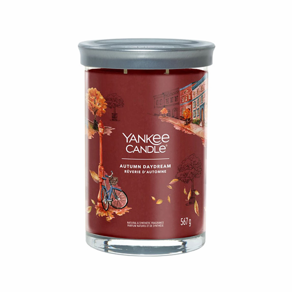 Svíčka ve skleněném válci Yankee Candle, Podzimní snění, ...