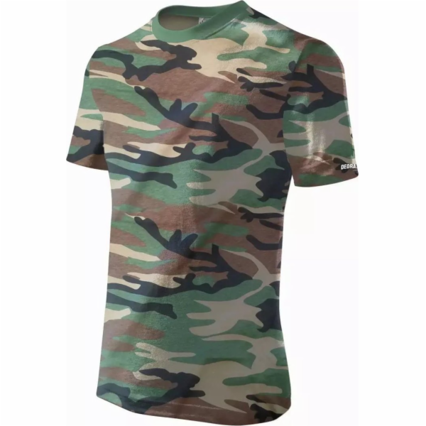 Pánské tričko Dedra L, CAMO, 100% bavlna