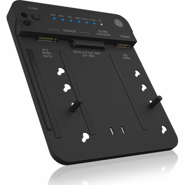RaidSonic ICY BOX IB-2913MCL-C31 Docking Cloning     M2 N...