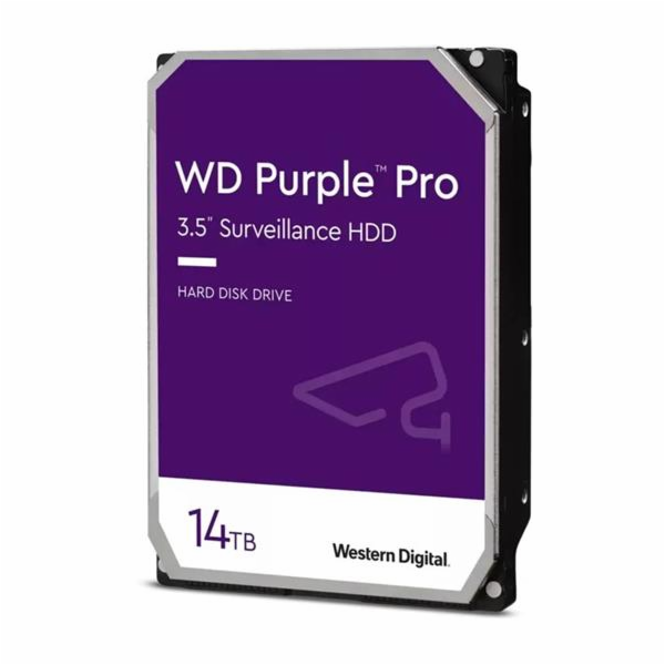 Disk Western Digital Purple Pro 14TB 3,5", SATA III, 512M...