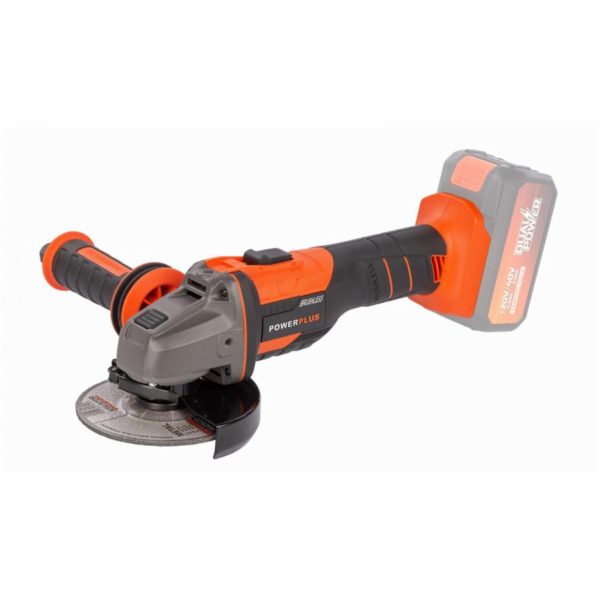 Úhlová bruska Powerplus POWDP35170 - Aku 40V 125mm bezuhl...