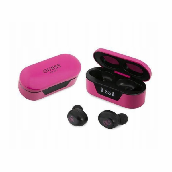 Guess True Wireless Stereo Earphones, růžová Nové