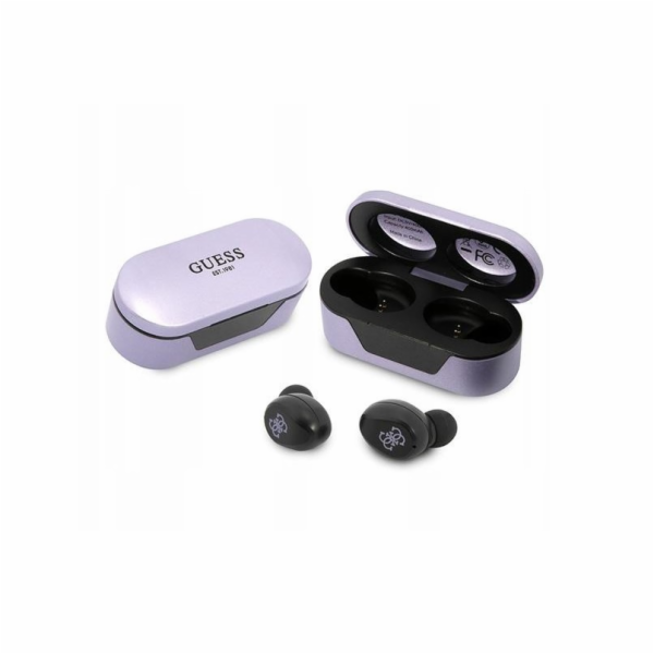 Guess True Wireless Stereo Earphones, fialová Nové