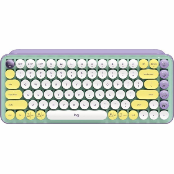 Logitech POP Keys Wireless Mechanical Keyboard With Emoji...