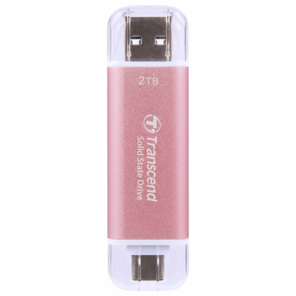 Transcend ESD310P 2TB USB Type-A/USB Type-C 3D NAND flash...