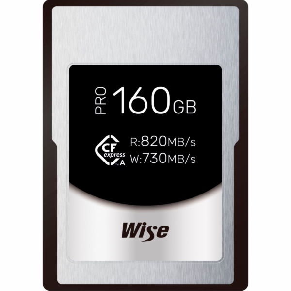 Wise CFexpress Type A PRO  160GB R:820MBs W:730MBs   WI-C...