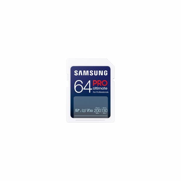 Samsung SDXC PRO ULTIMATE/SDXC/64GB/Class 10