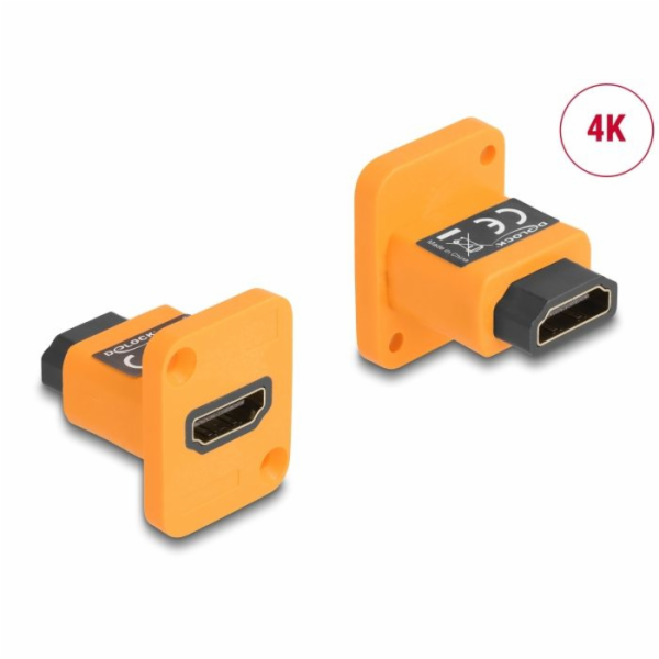 Delock Modul Typu D, ze zásuvky HDMI-A na zásuvku 4K, ora...