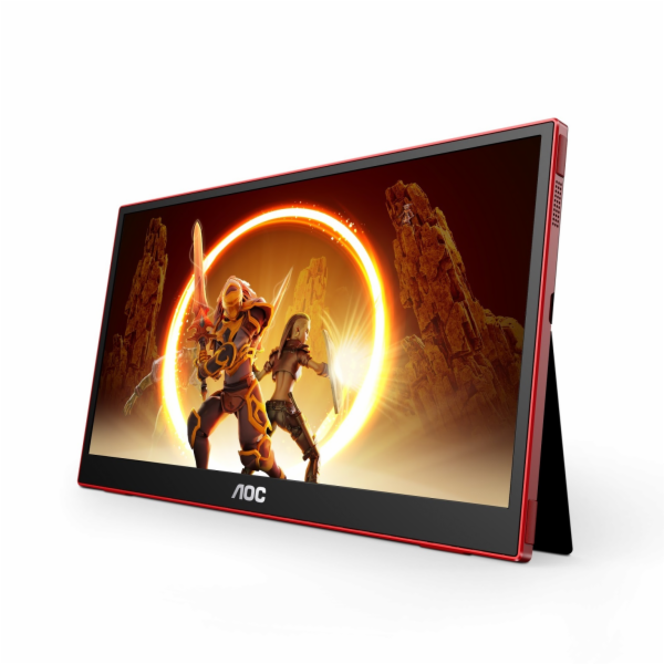 AOC Gaming/16G3/15,6"/IPS/FHD/144Hz/4ms/Blck-Red/3R