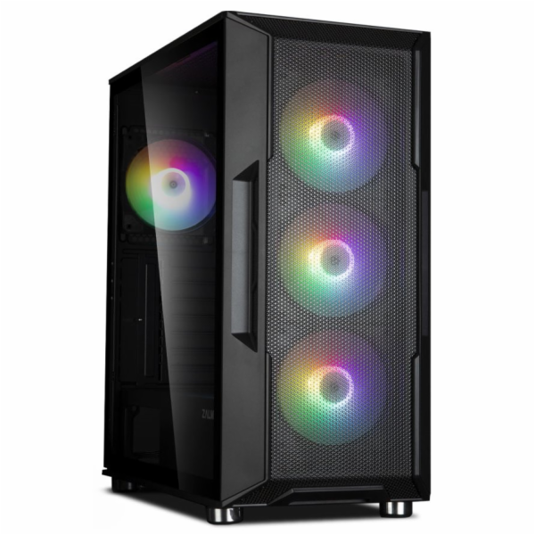 Zalman skříň I3 Neo / middle tower / ATX / 4x120 RGB / 2x...