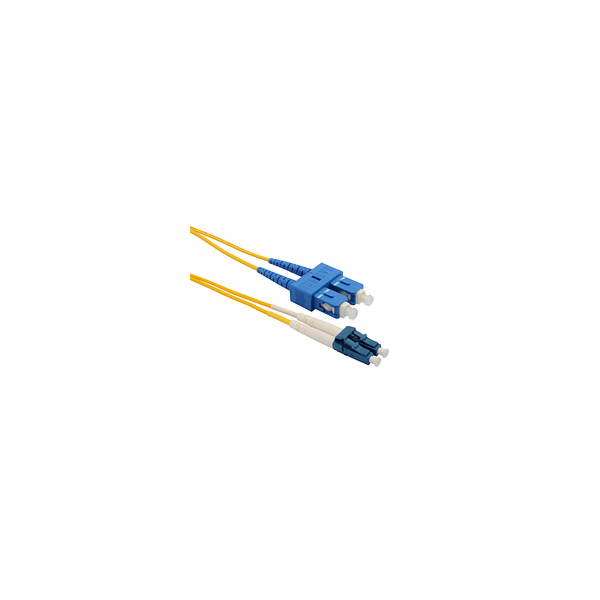 Patch kabel 9/125 LCupc/SCupc SM OS 1m duplex