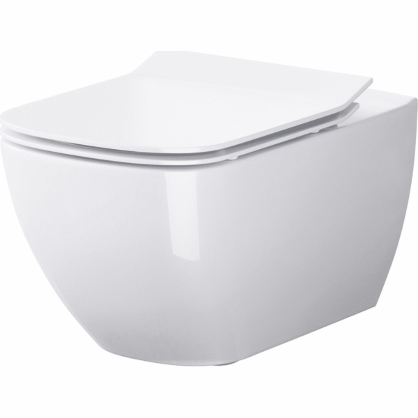 Cersanit Virgo Clean On WC mísa s pomalu se zavírajícím s...