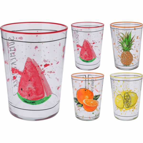 Sklenice 510 ml dekor OVOCE