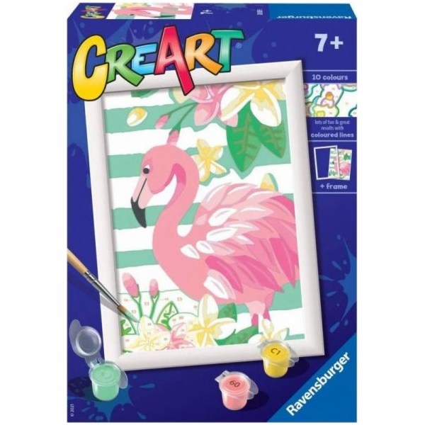 Ravensburger CreArt pro děti: Růžový plameňák
