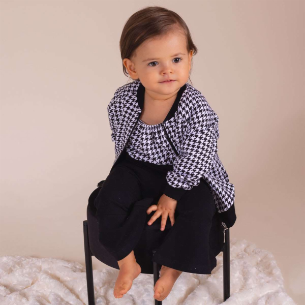 Kojenecká tepláková mikina Nicol Viki Vel.62 (3-6m)