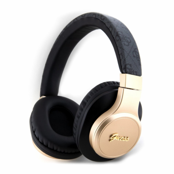 Guess PU Leather 4G Script Logo Bluetooth Stereo Headphon...