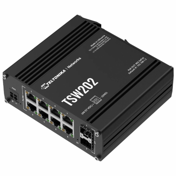 Teltonika PoE+ L2 Managed Switch 8 10/100/1000, 2x SFP - ...